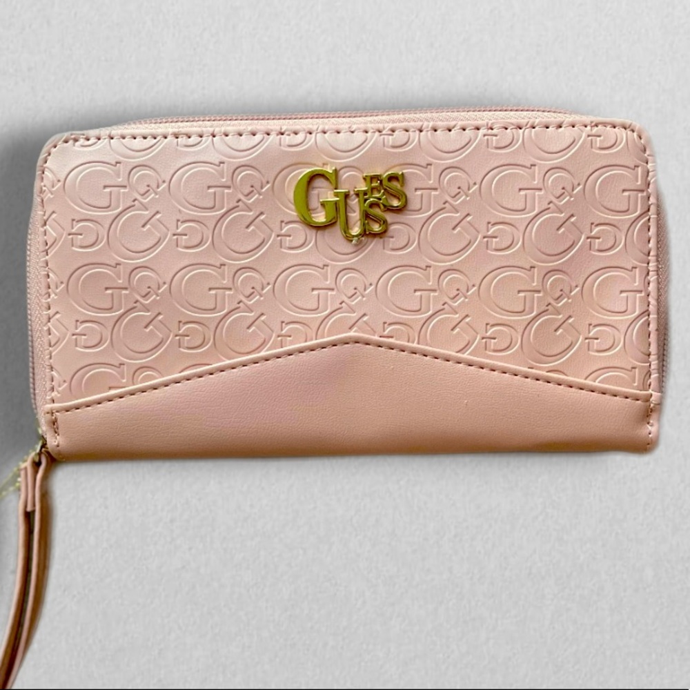 ROSE GUESS MONOGRAM WRISTLET